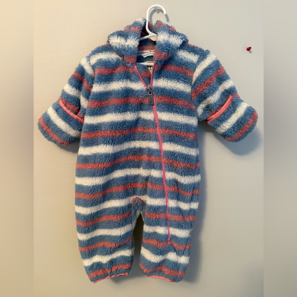 Hatley Fuzzy Striped One Piece